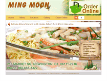 Tablet Screenshot of newingtonmingmoon.com